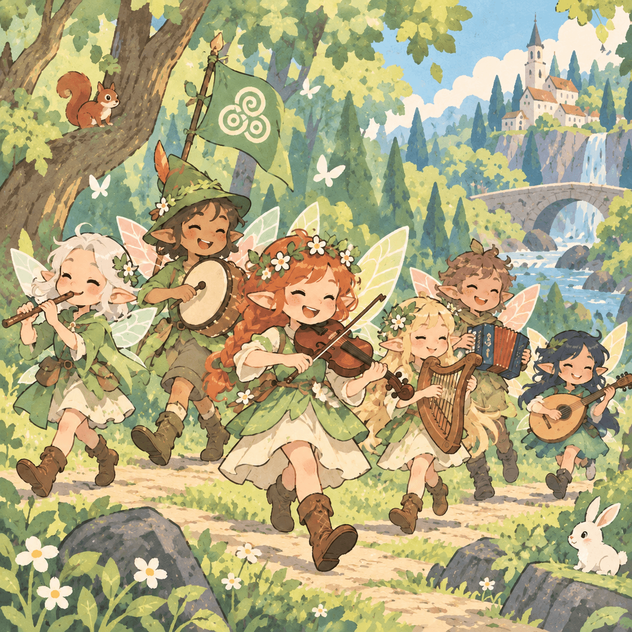 Fairies on the Line artwork